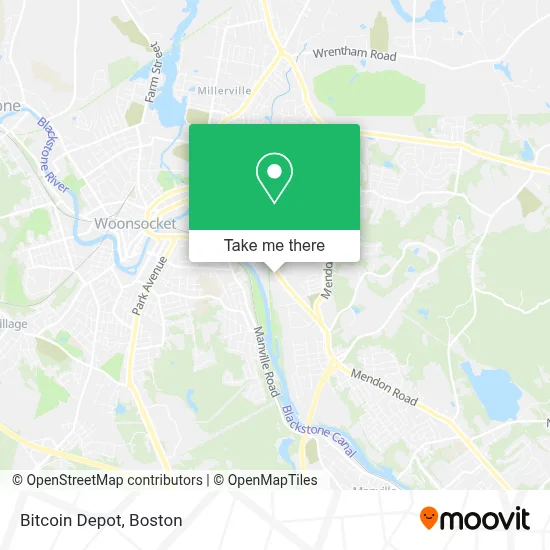Bitcoin Depot map