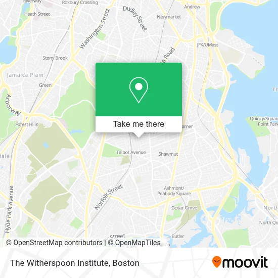 The Witherspoon Institute map