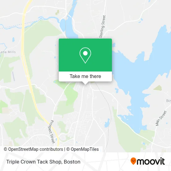 Triple Crown Tack Shop map