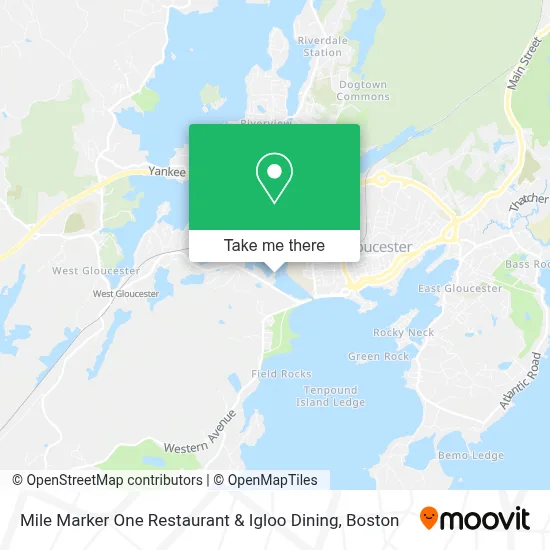 Mile Marker One Restaurant & Igloo Dining map
