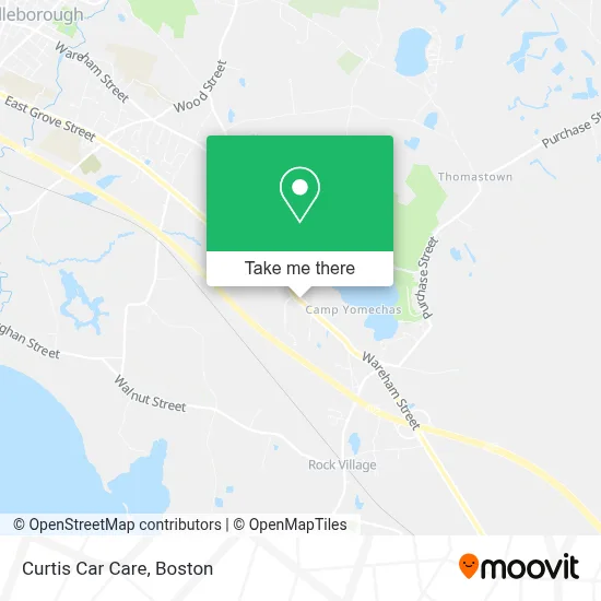 Curtis Car Care map