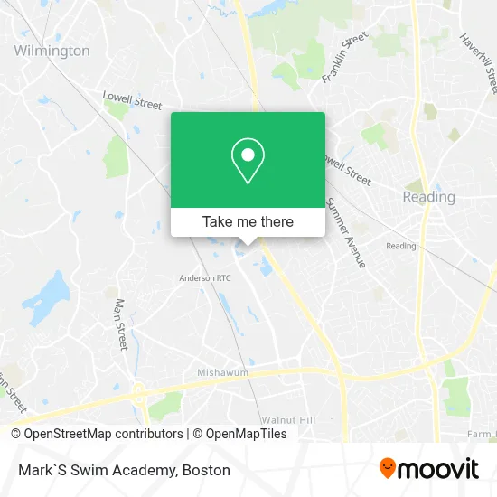Mark`S Swim Academy map