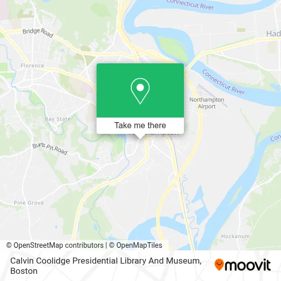 Calvin Coolidge Presidential Library And Museum map
