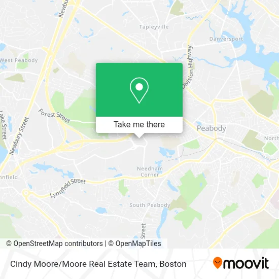 Cindy Moore / Moore Real Estate Team map