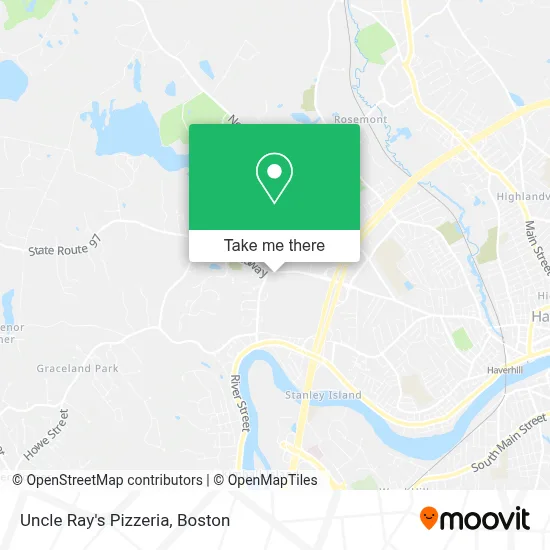 Uncle Ray's Pizzeria map