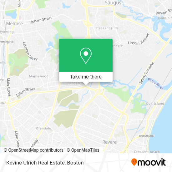 Kevine Ulrich Real Estate map