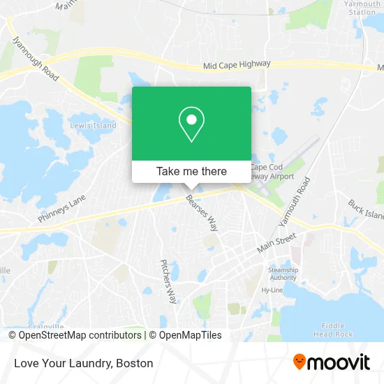 Love Your Laundry map