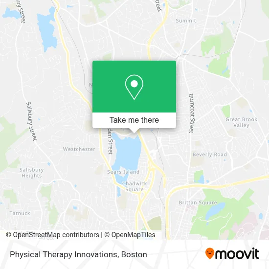 Physical Therapy Innovations map