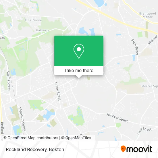 Rockland Recovery map