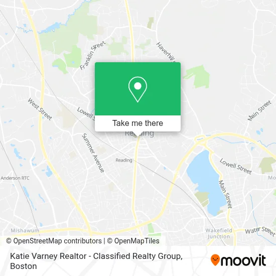 Katie Varney Realtor - Classified Realty Group map