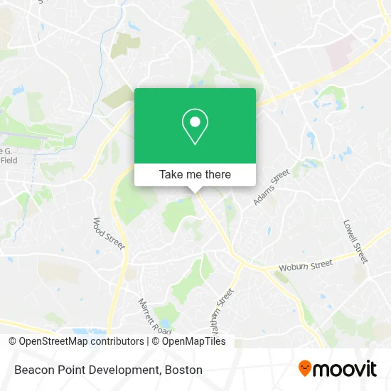 Beacon Point Development map