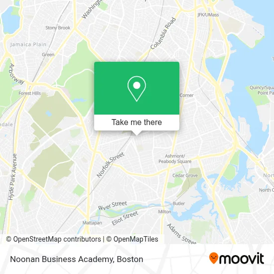 Noonan Business Academy map