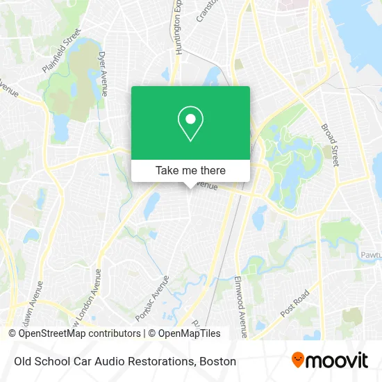 Old School Car Audio Restorations map