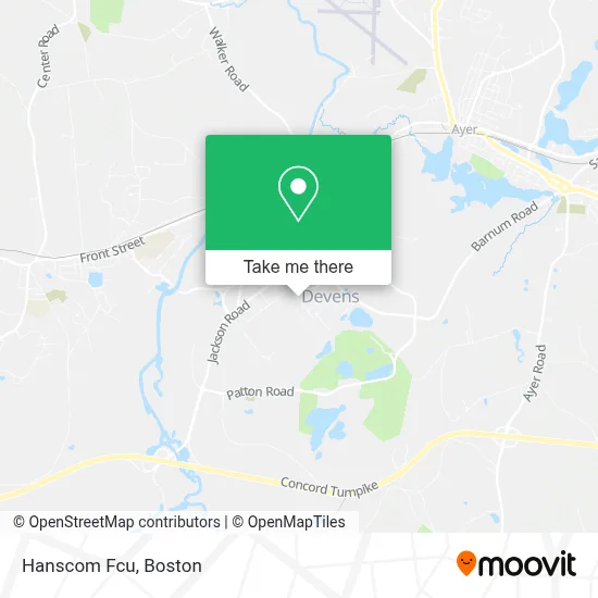 Hanscom Fcu map