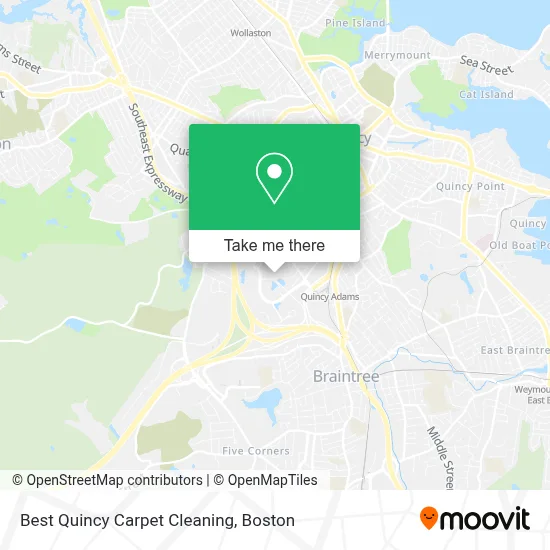 Best Quincy Carpet Cleaning map