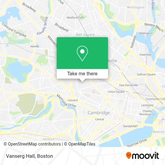 Vanserg Hall map