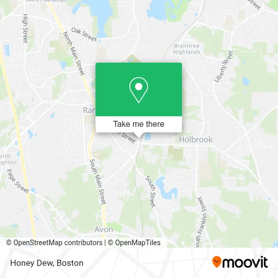 Honey Dew map