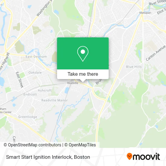 Smart Start Ignition Interlock map