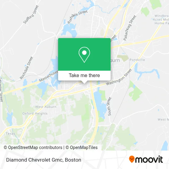 Diamond Chevrolet Gmc map