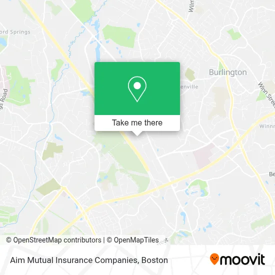 Aim Mutual Insurance Companies map