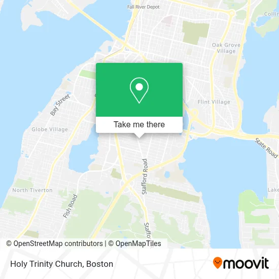 Holy Trinity Church map