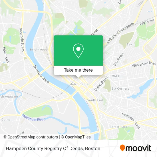 Hampden County Registry Of Deeds map