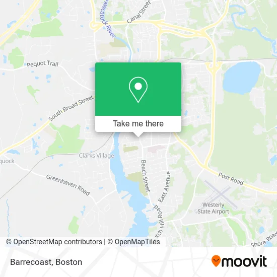 Barrecoast map
