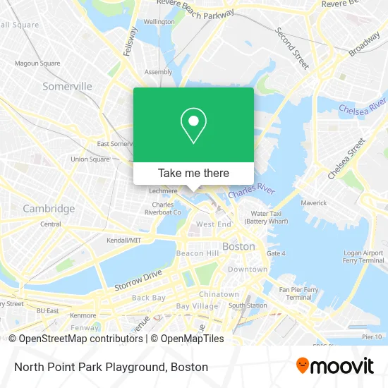 North Point Park Playground map