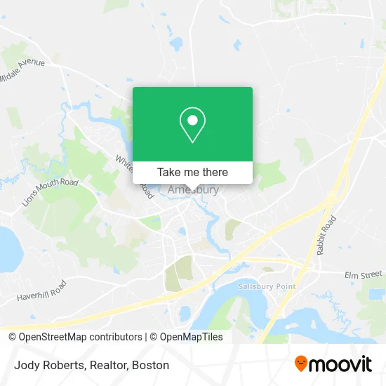Jody Roberts, Realtor map