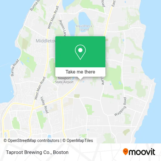 Taproot Brewing Co. map