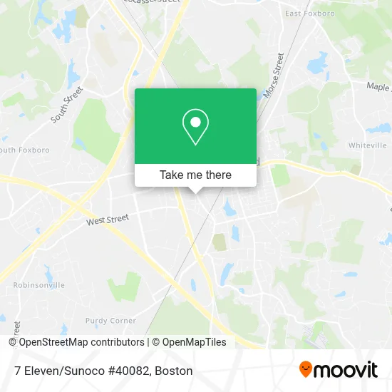 7 Eleven/Sunoco #40082 map
