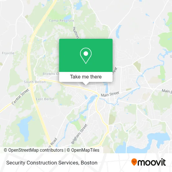 Security Construction Services map