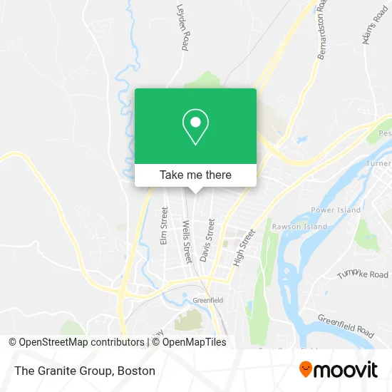The Granite Group map