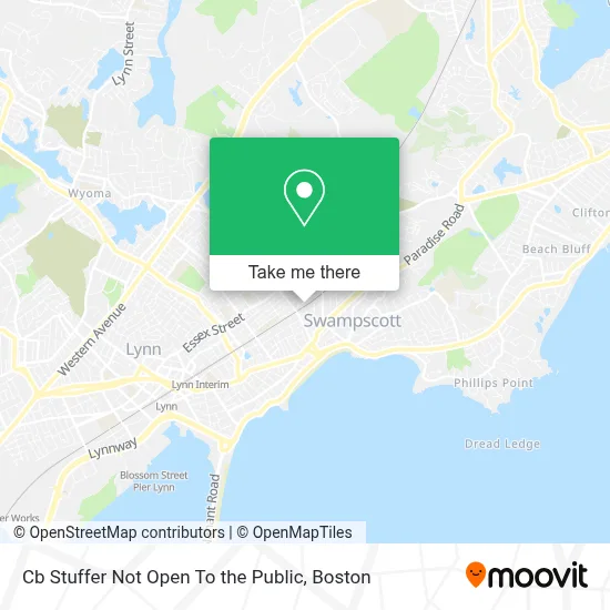 Cb Stuffer Not Open To the Public map