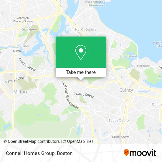 Connell Homes Group map