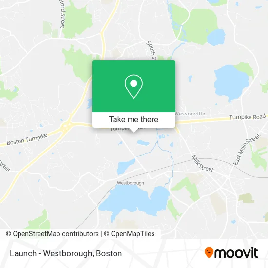 Launch - Westborough map