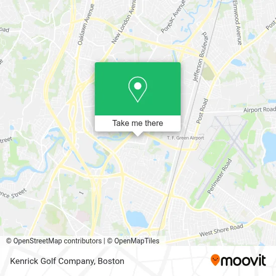Kenrick Golf Company map