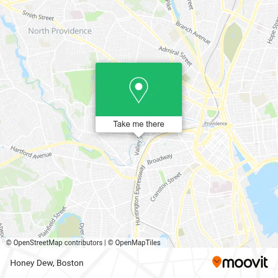 Honey Dew map