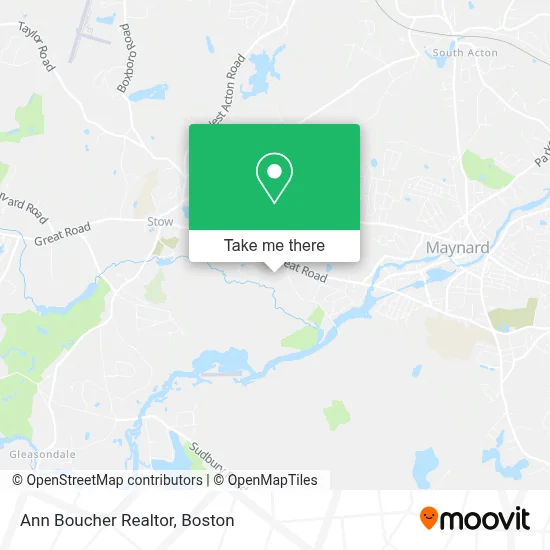 Ann Boucher Realtor map