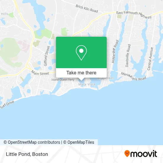 Little Pond map