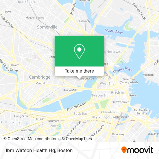 Ibm Watson Health Hq map
