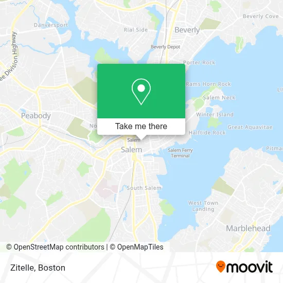 Zitelle map