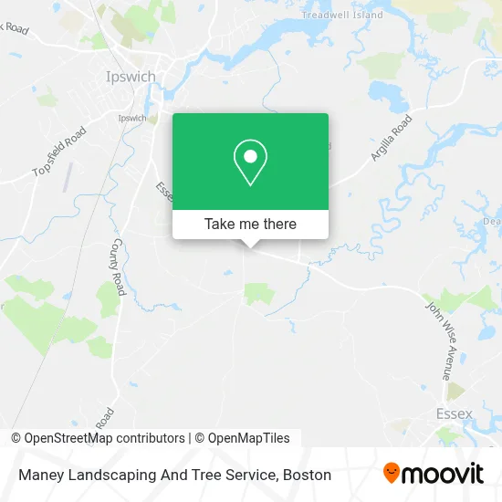 Maney Landscaping And Tree Service map