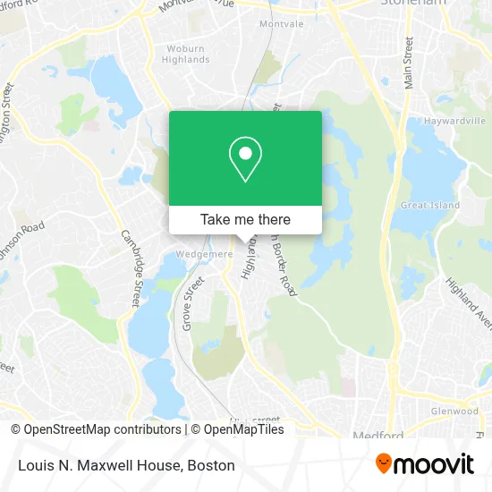 Louis N. Maxwell House map