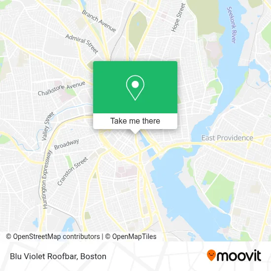 Blu Violet Roofbar map