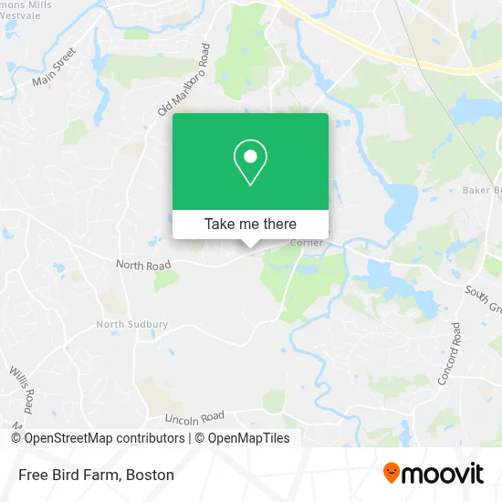 Free Bird Farm map