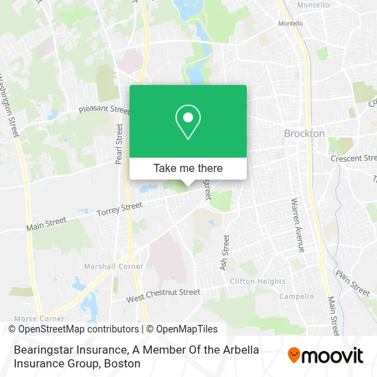 Bearingstar Insurance, A Member Of the Arbella Insurance Group map