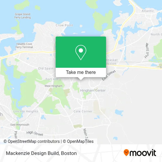 Mackenzie Design Build map