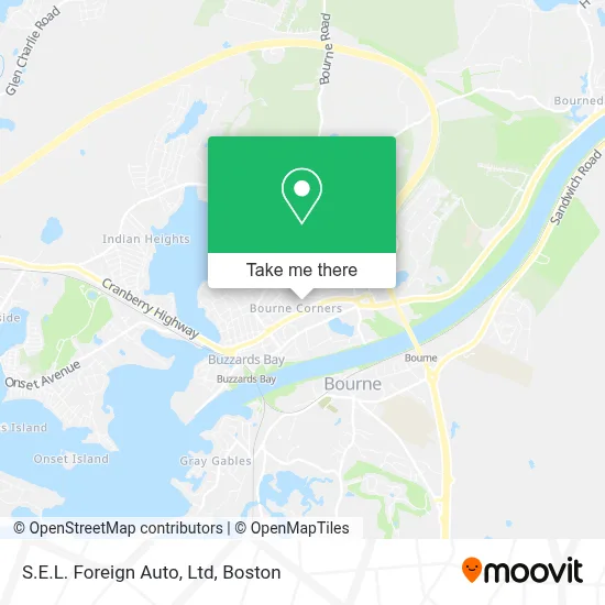S.E.L. Foreign Auto, Ltd map