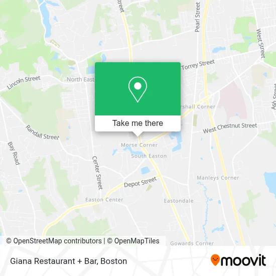 Giana Restaurant + Bar map